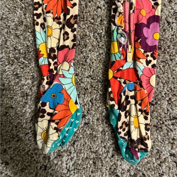 Posh Peanut Moonbeam 18-24 month footie ruffle pajamas - Picture 5 of 10